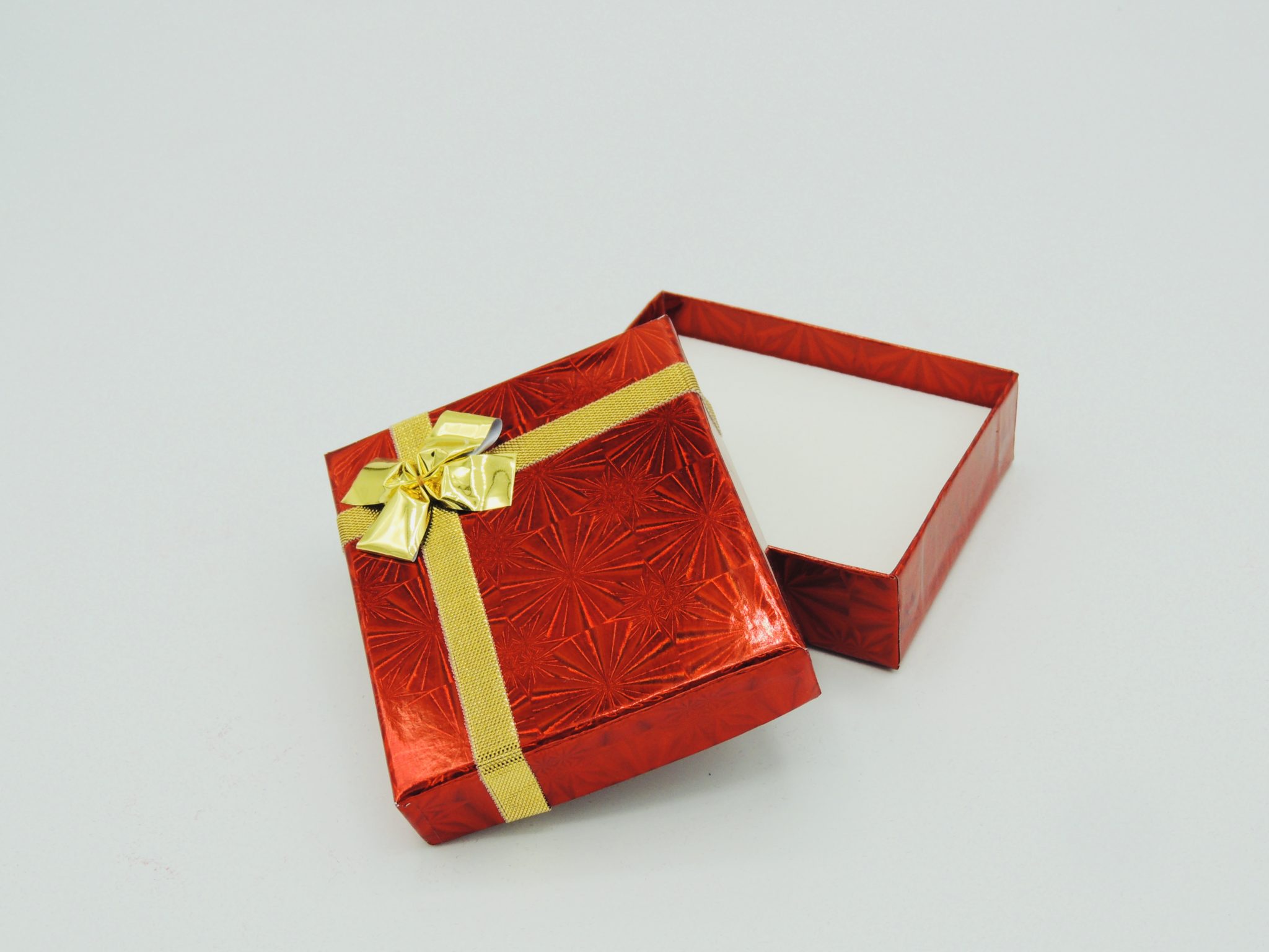 Hologram Red Wide Pendant Box